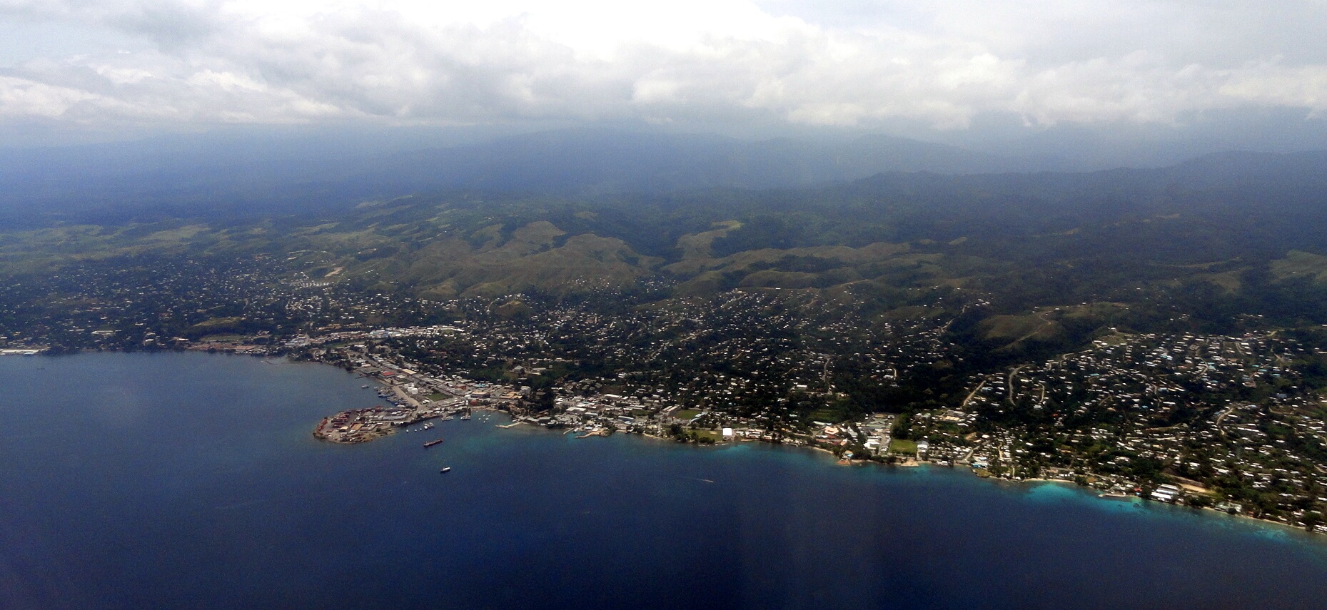 Honiara from Air